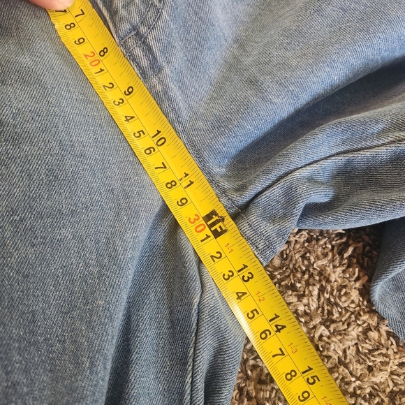 Rollas Slim Sailor Blue High Waisted Crop Jeans Size 27 - Picture 14 of 16